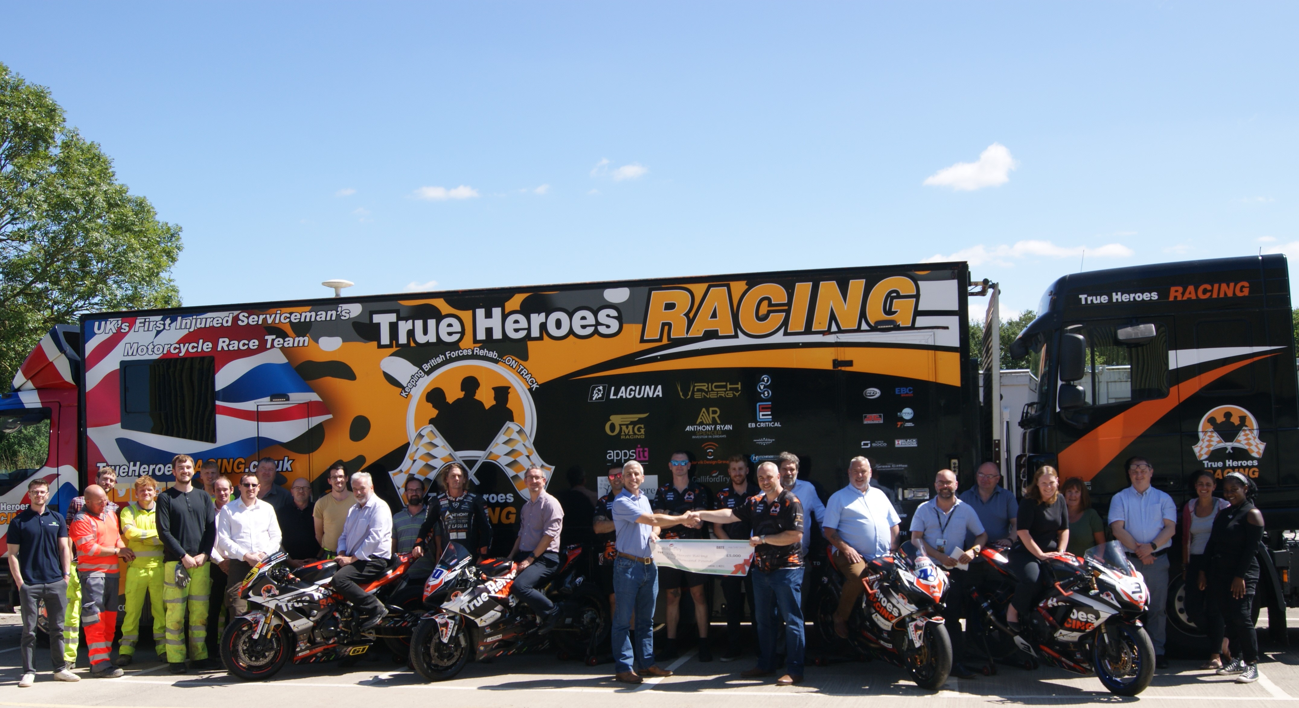Galliford Try sponsors True Heroes Racing | Galliford Try