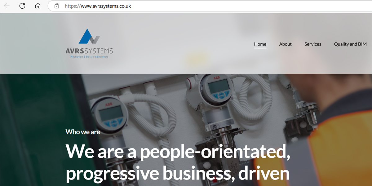 AVRS systems launches new website | Galliford Try